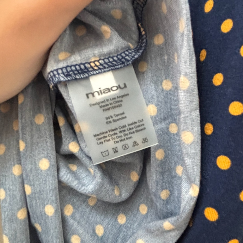 Miaou Amelia Top Polka Dot - Picture 4 of 4